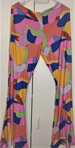 Adult Female Costumes to Hire - Hipster BellBottom - Ladies - MEDIUM